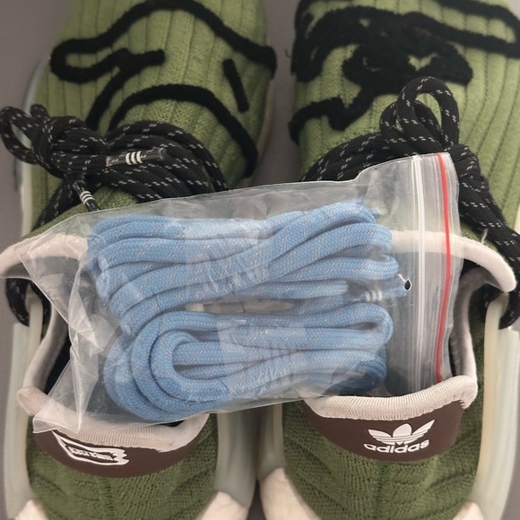 Adidas NMD x Pharrell x BBC Ice Cream Human Race Running Dog Sneakers - Picture 9 of 12